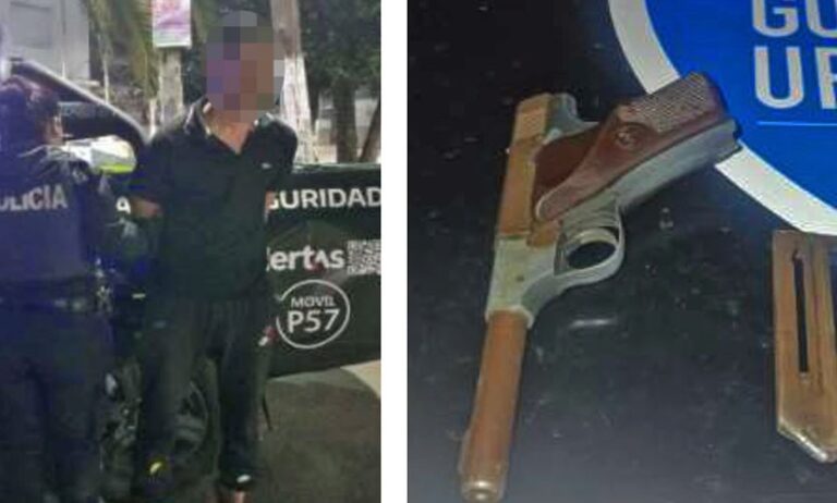 INTENTO DE ROBO A MANO ARMADA EN CASA TERMINA CON LOS LADRONES ARRESTADOS